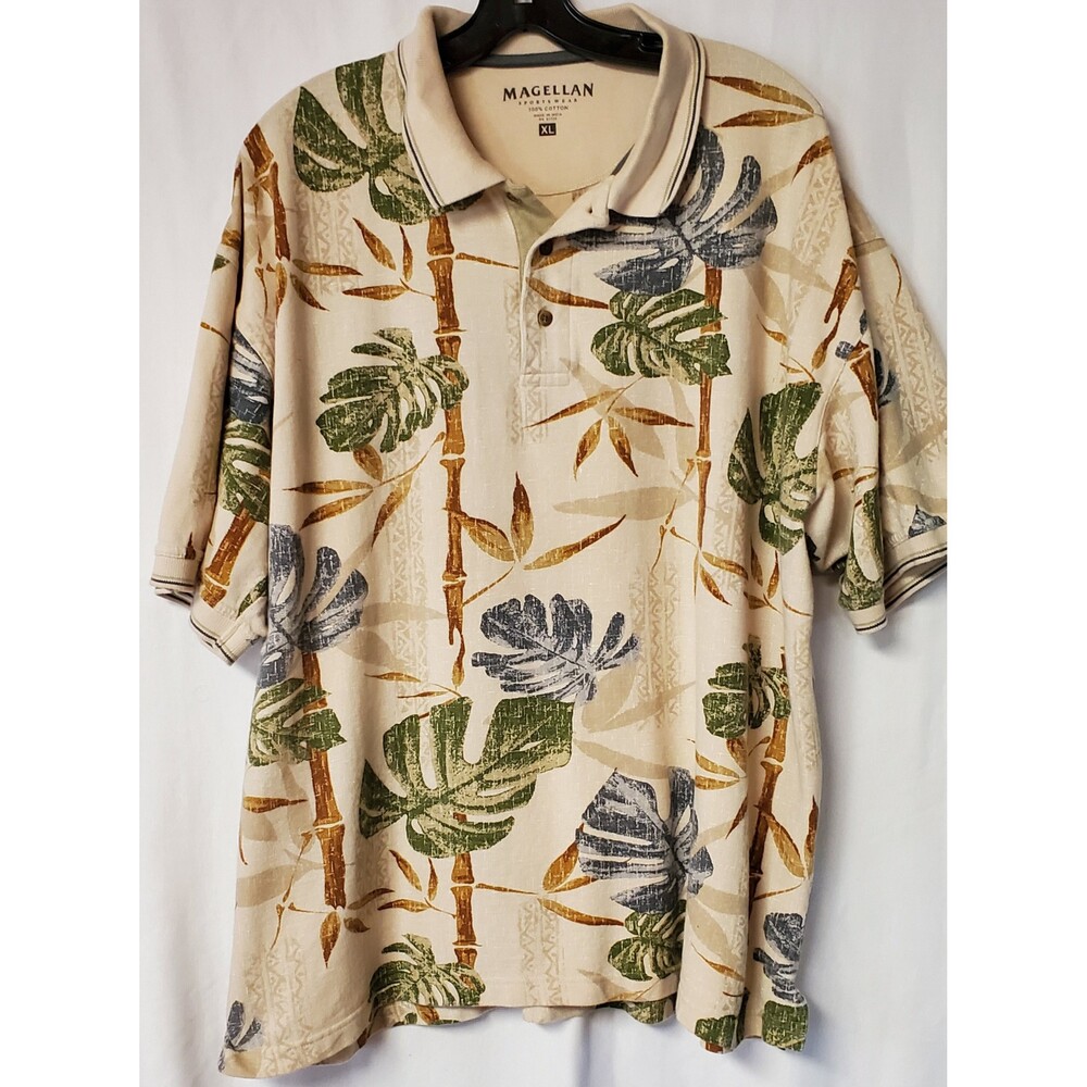 Magellan Polo Floral Shirt Size XL